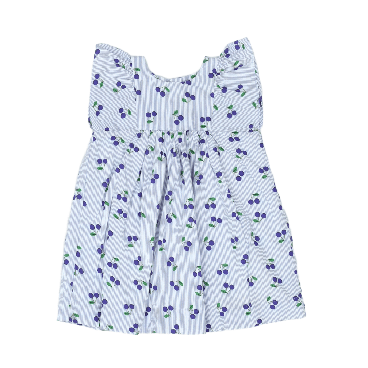 BONPOINT - ROBE - BLEU, BLANC - 24 MOIS