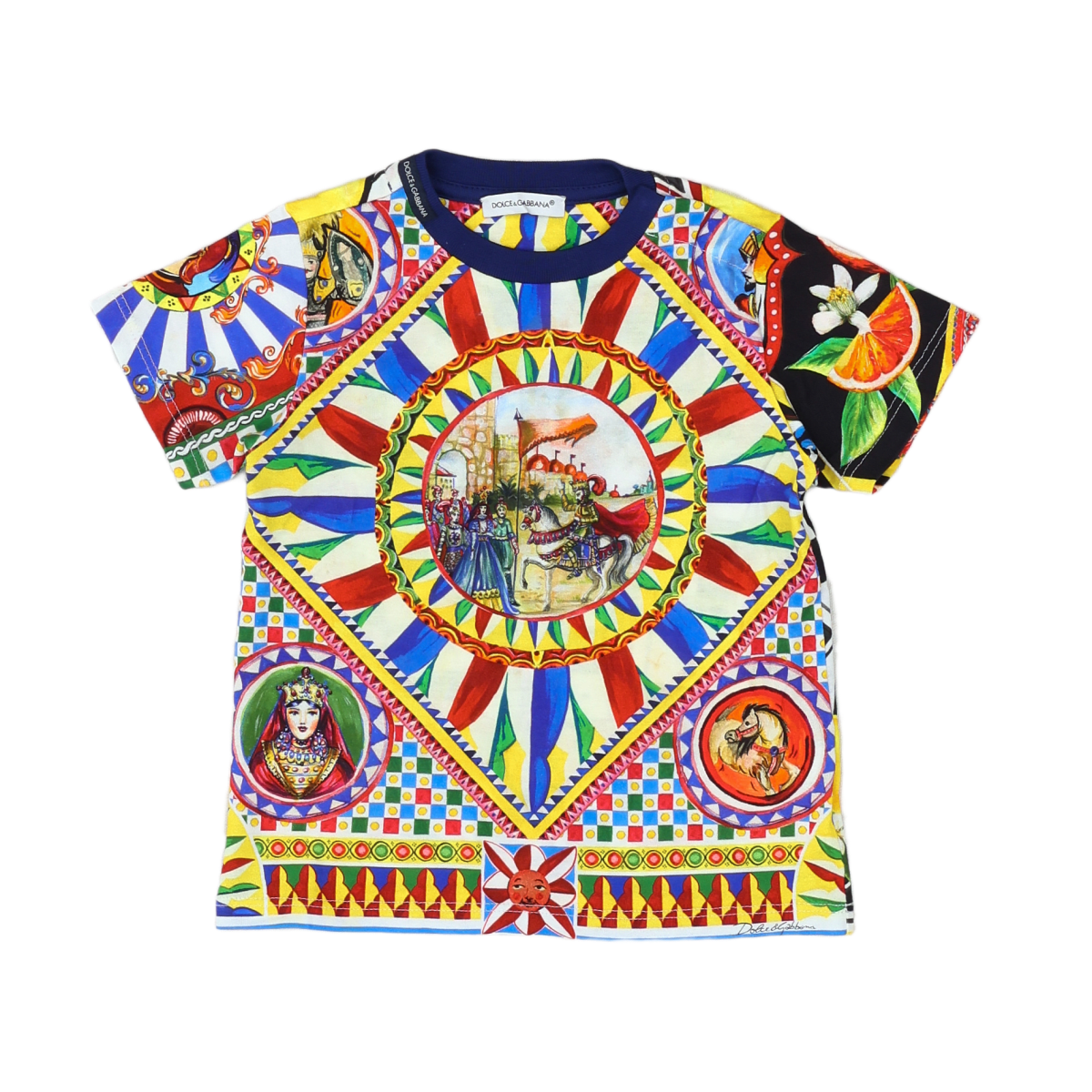 DOLCE &amp; GABBANA - T-SHIRT - MULTICOLOR - 12 MONTHS