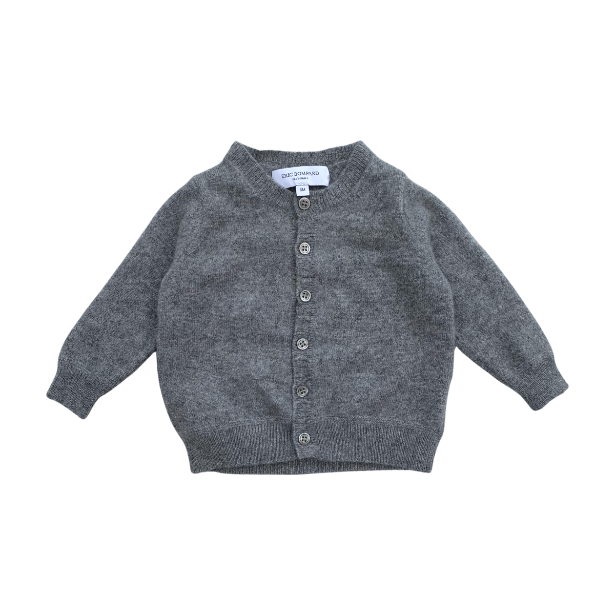 ERIC BOMPARD - CARDIGAN - GRIS - 6 MOIS