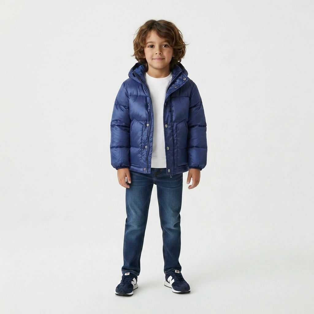 FINGER IN THE NOSE - DOUDOUNE - BLEU - 4 ANS