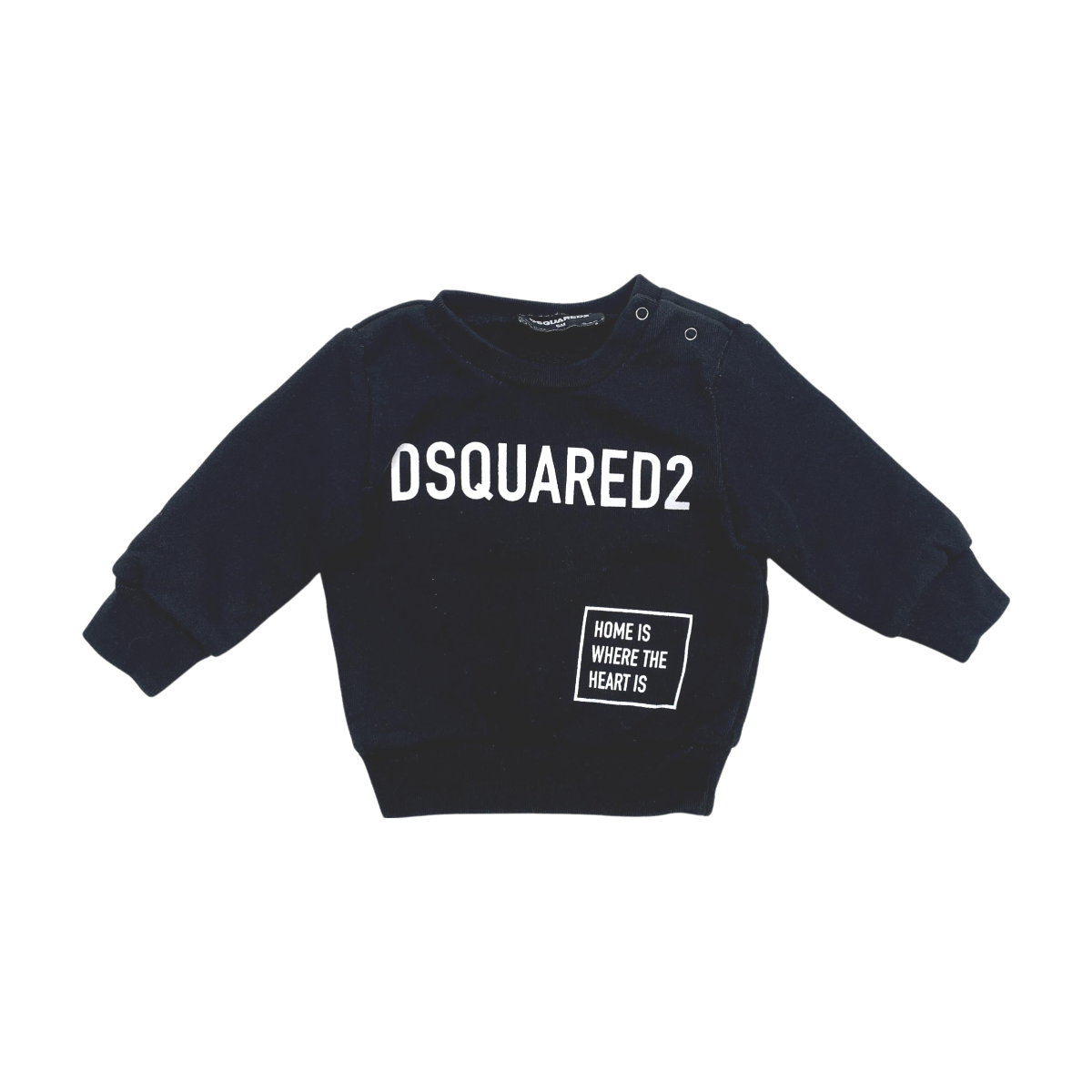 DSQUARED2 - PULL - NOIR - 6 MOIS