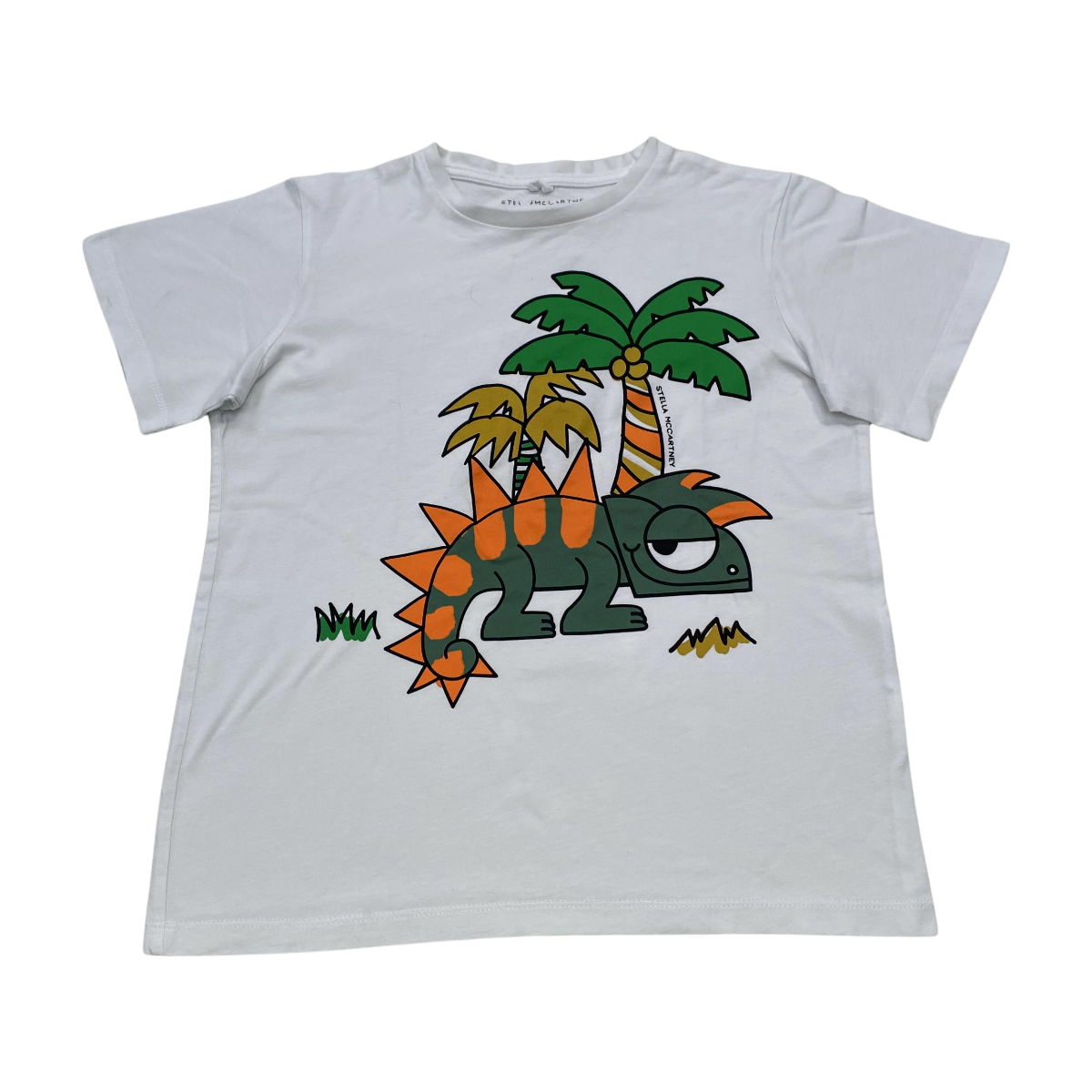 STELLA MCCARTNEY - T-SHIRT - BLANC, MULTICOLORE - 10 ANS