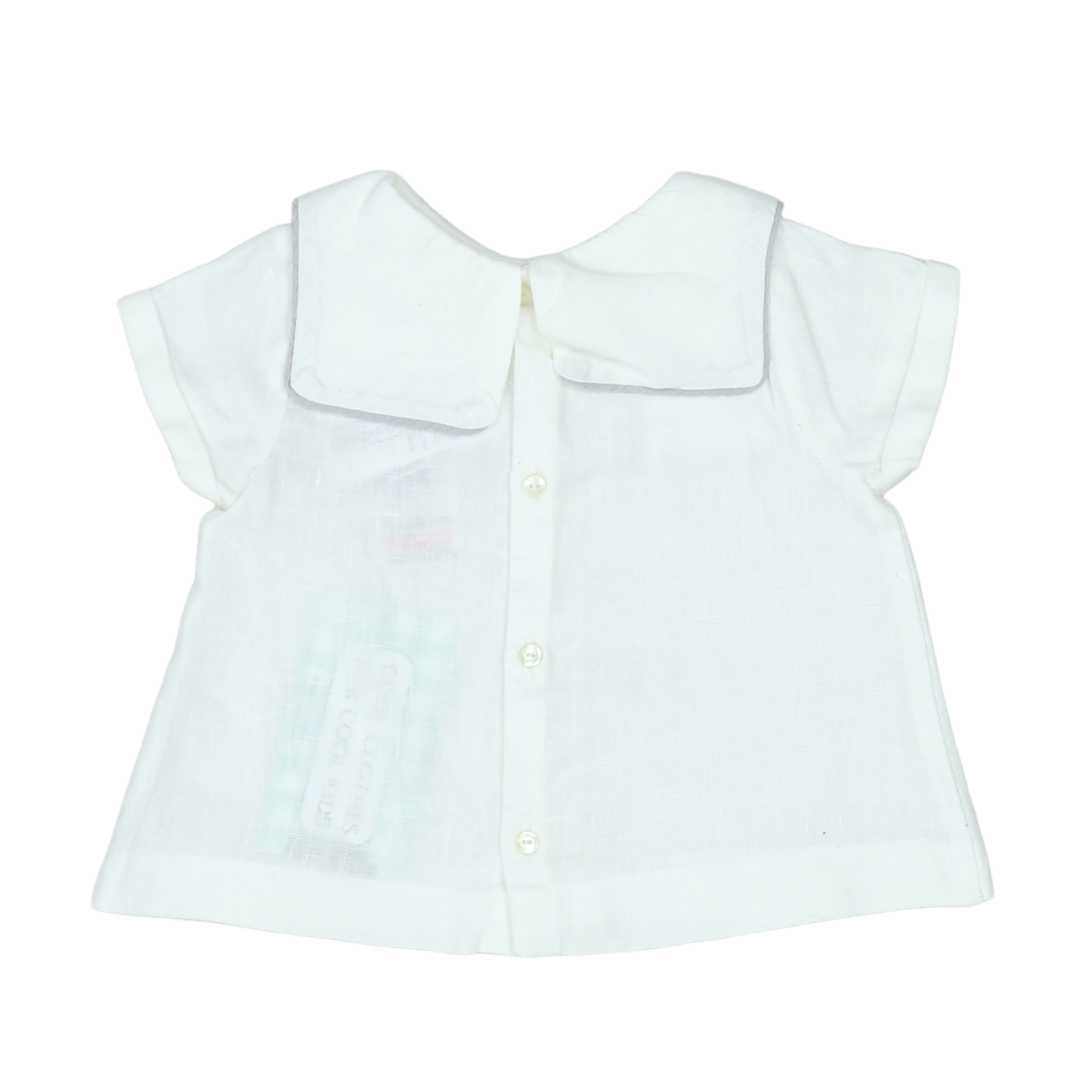 JACADI - BLOUSE - BLANC - 6 MOIS