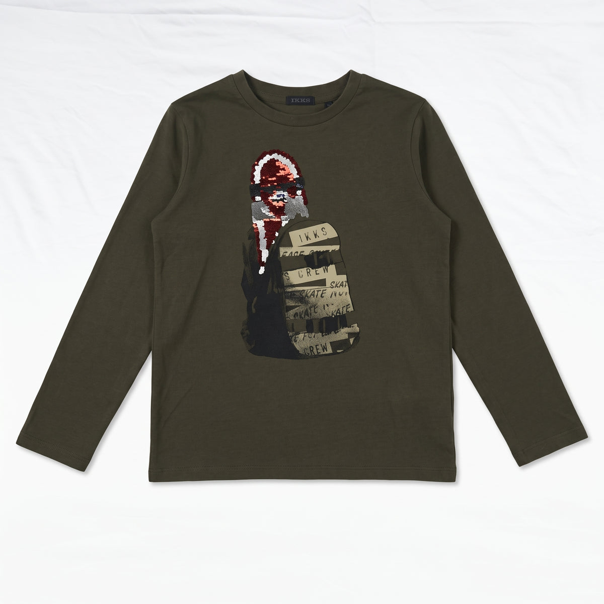 IKKS - T-SHIRT - VERT - 6 ANS