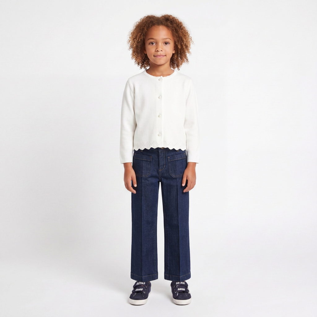 BONPOINT - JEAN - BLEU - 8 ANS