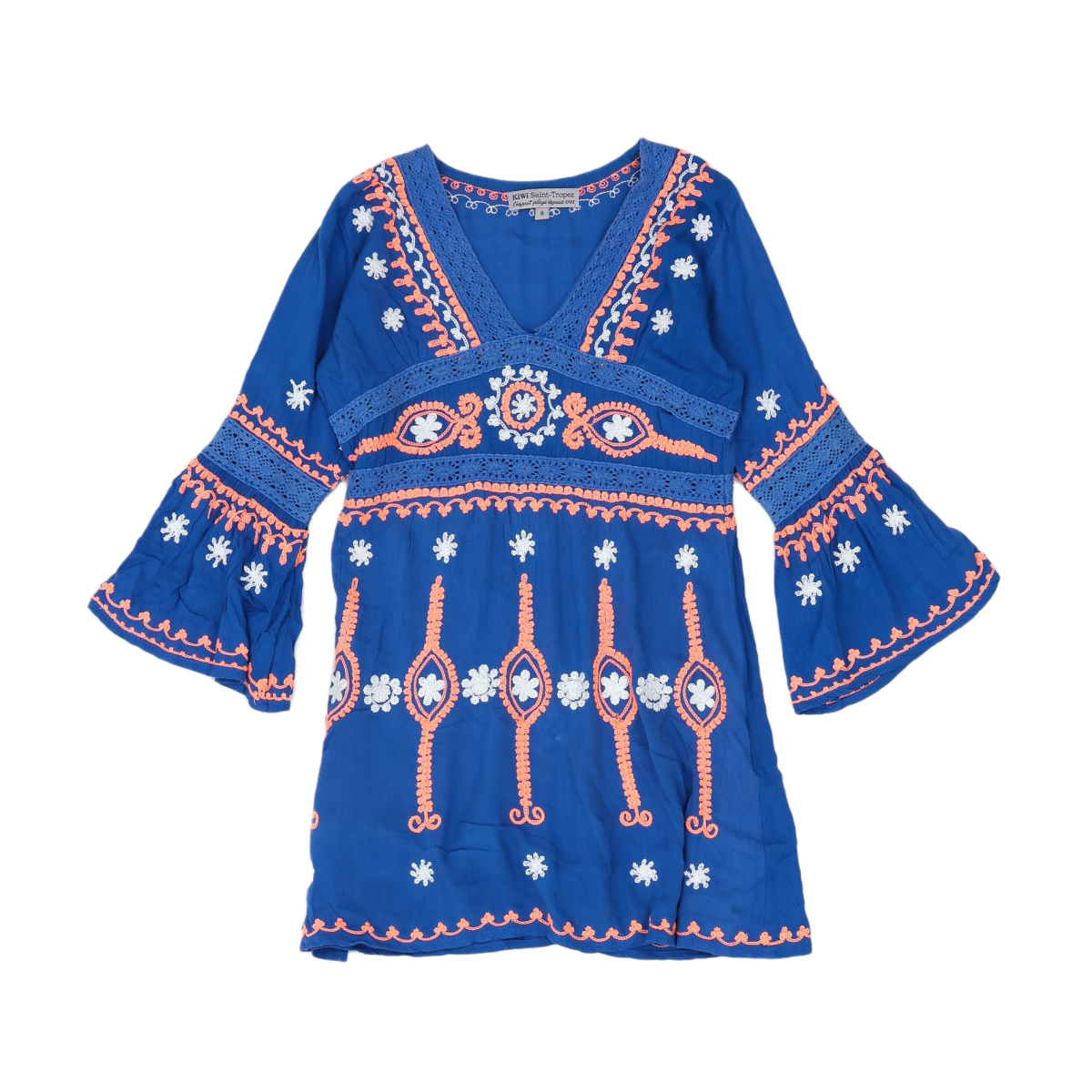 KIWI - ROBE - BLEU - 8 ANS