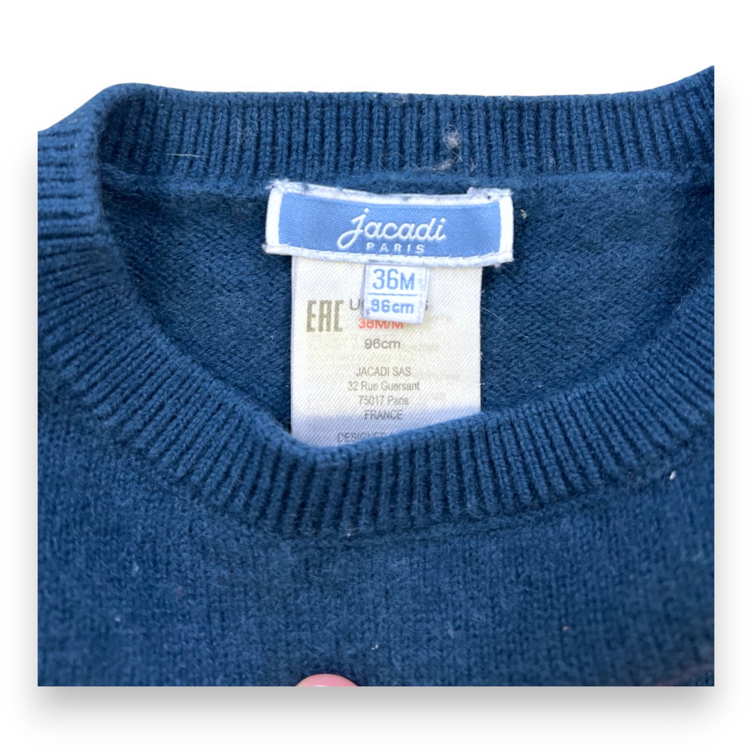 JACADI - SWEATER - BLUE - 3 YEARS