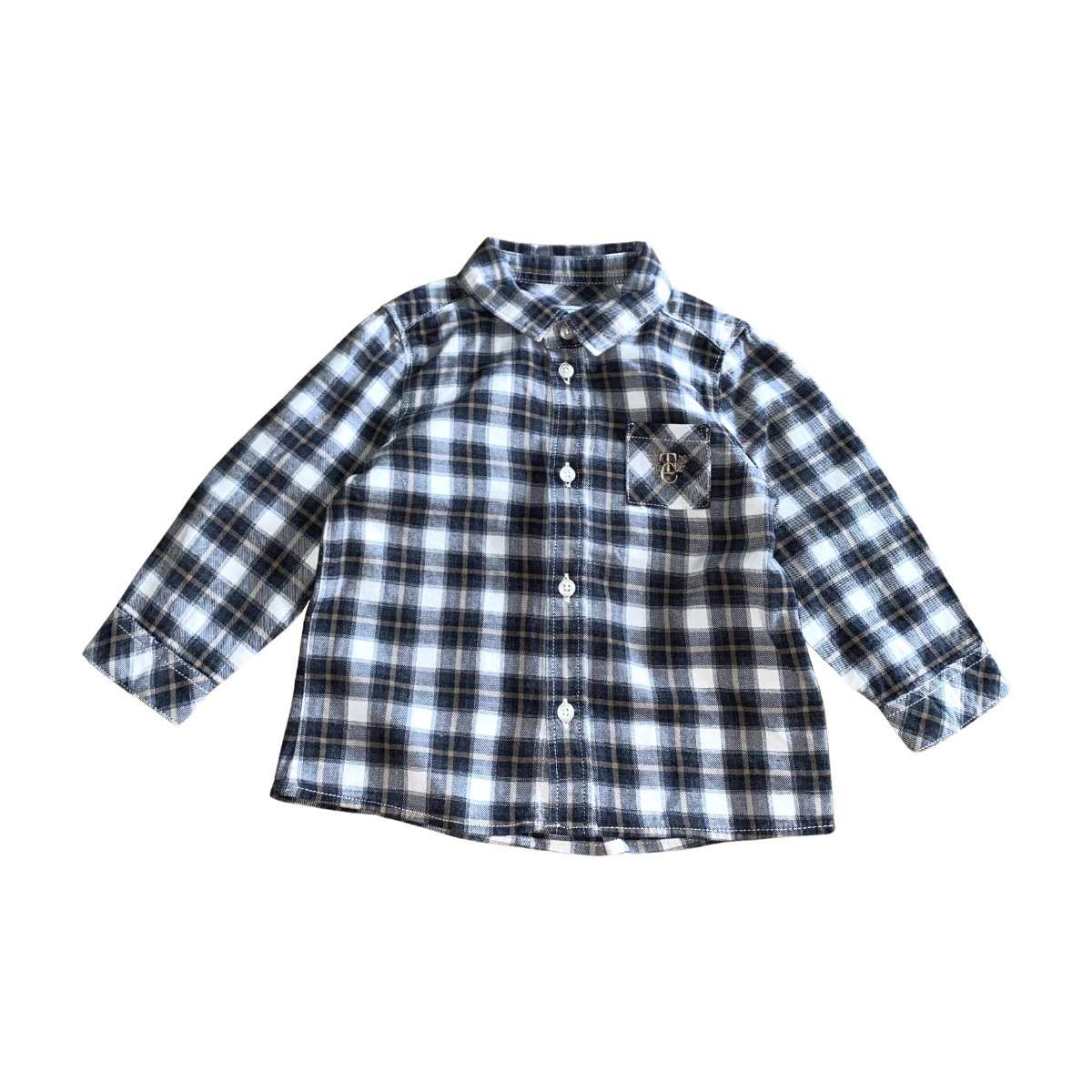 TARTINE & CHOCOLAT - CHEMISE - GRIS - 12 MOIS