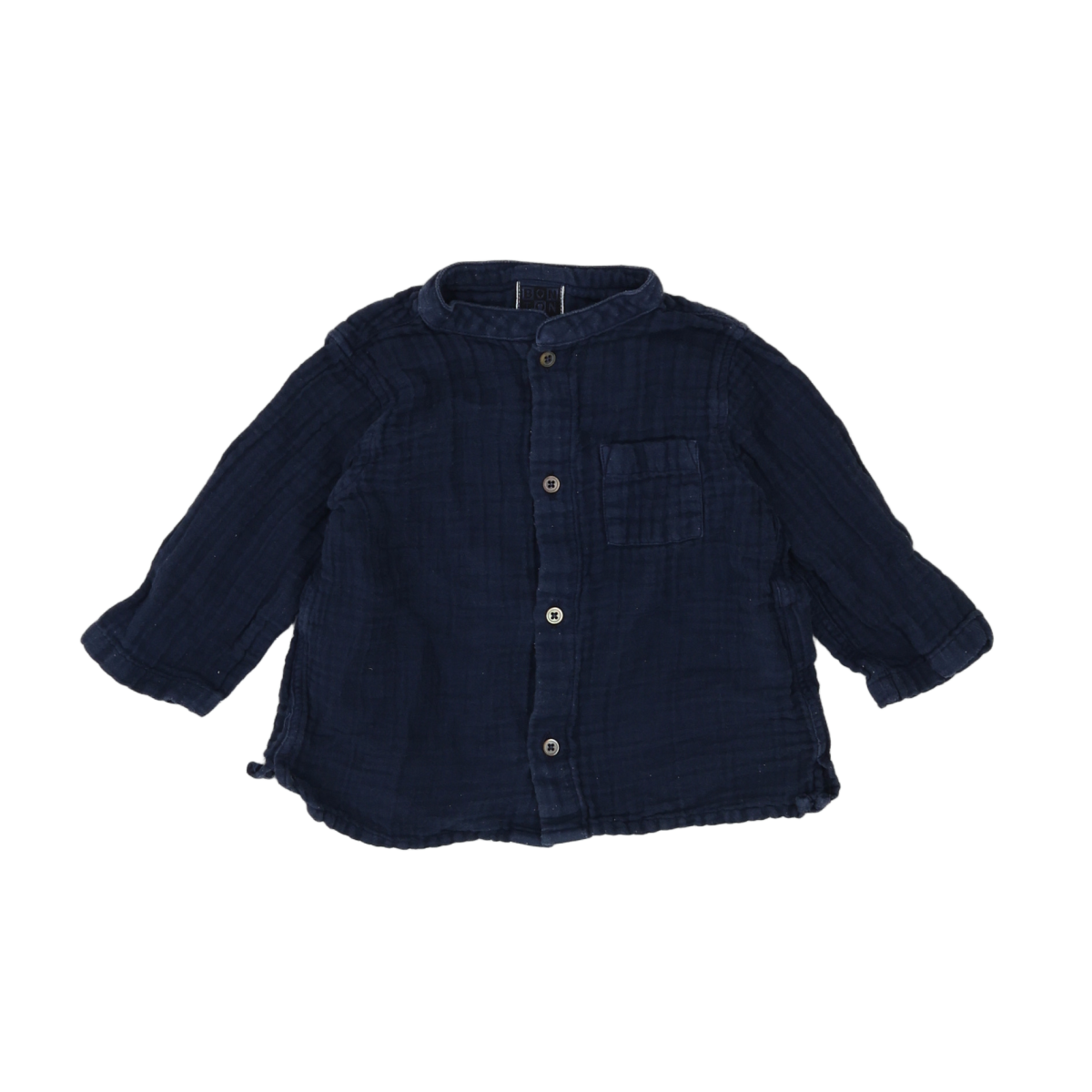 BONPOINT - CHEMISE - BLEU - 6 MOIS