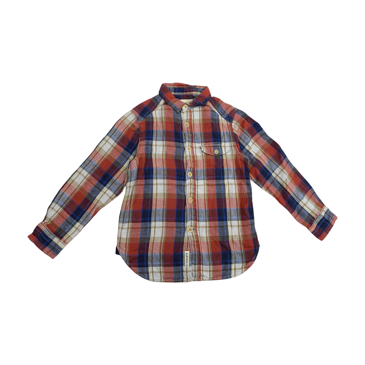 BELLEROSE - CHEMISE - ROUGE - 6 ANS