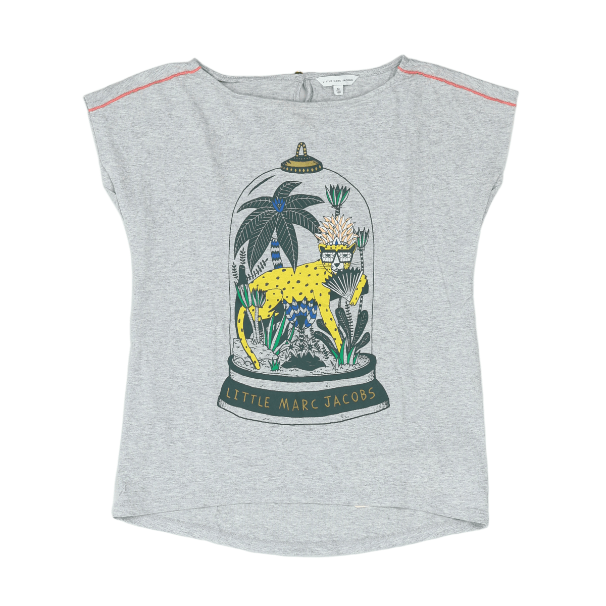 LITTLE MARC JACOBS - T-SHIRT - GRIS - 12 ANS
