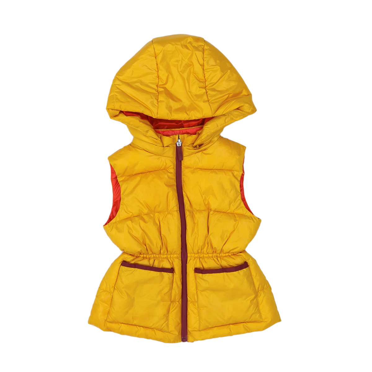 JACADI - BLOUSON SANS MANCHE - JAUNE - 6 ANS