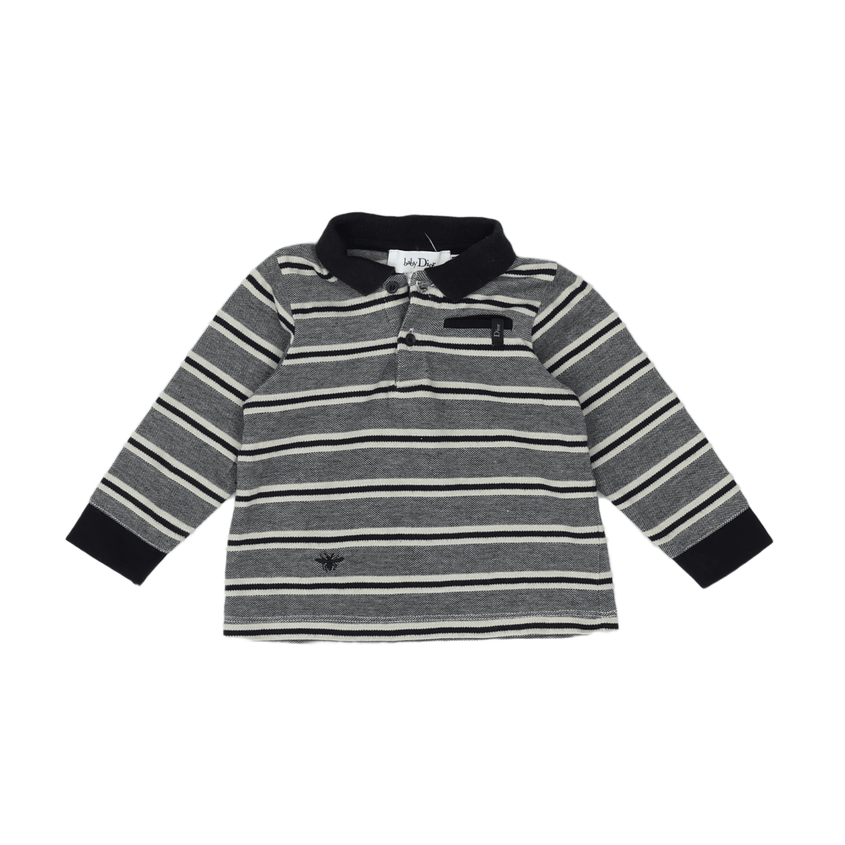 BABY DIOR - POLO - GREY, BLACK - 12 MONTHS