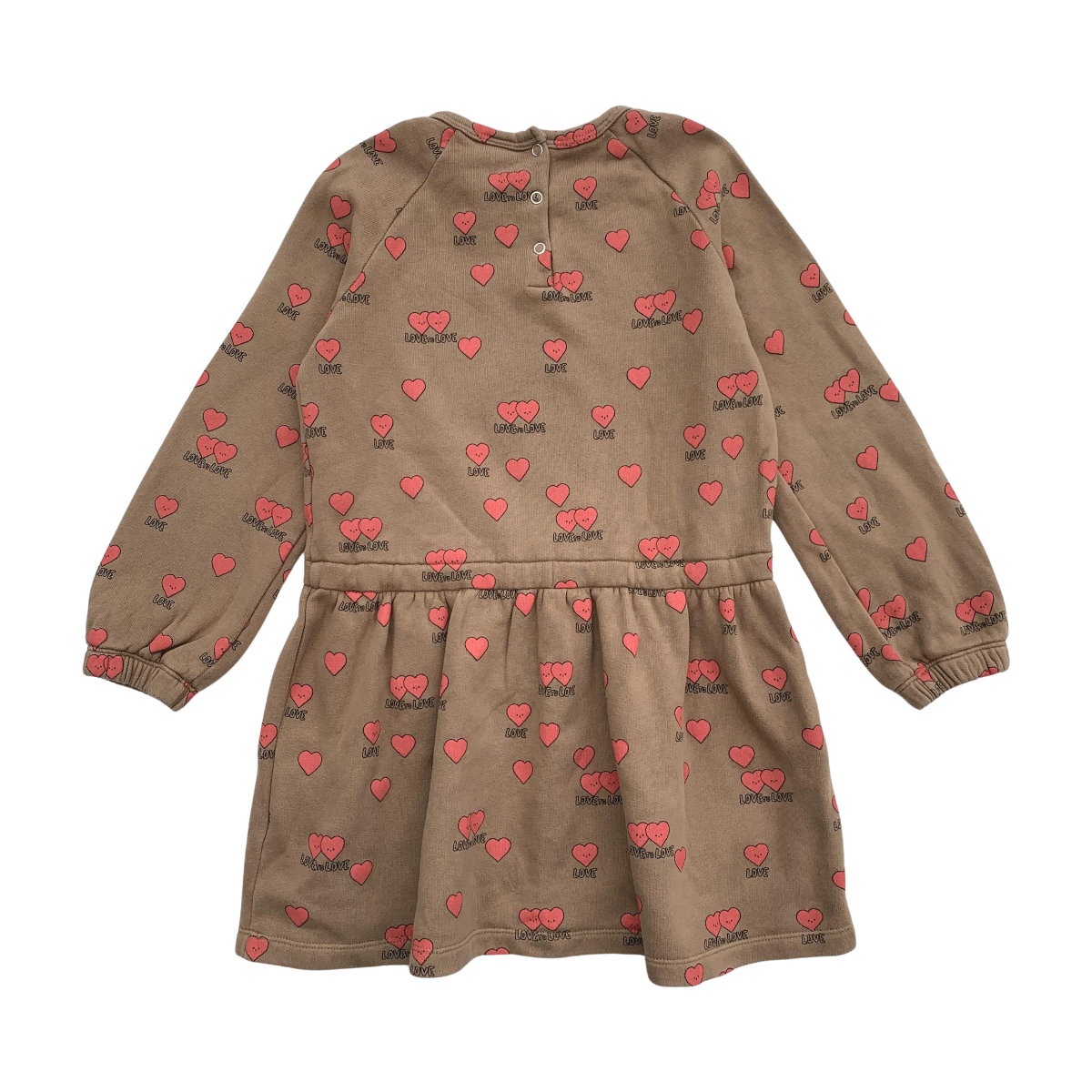 BONTON - ROBE - MARRON - 6 ANS