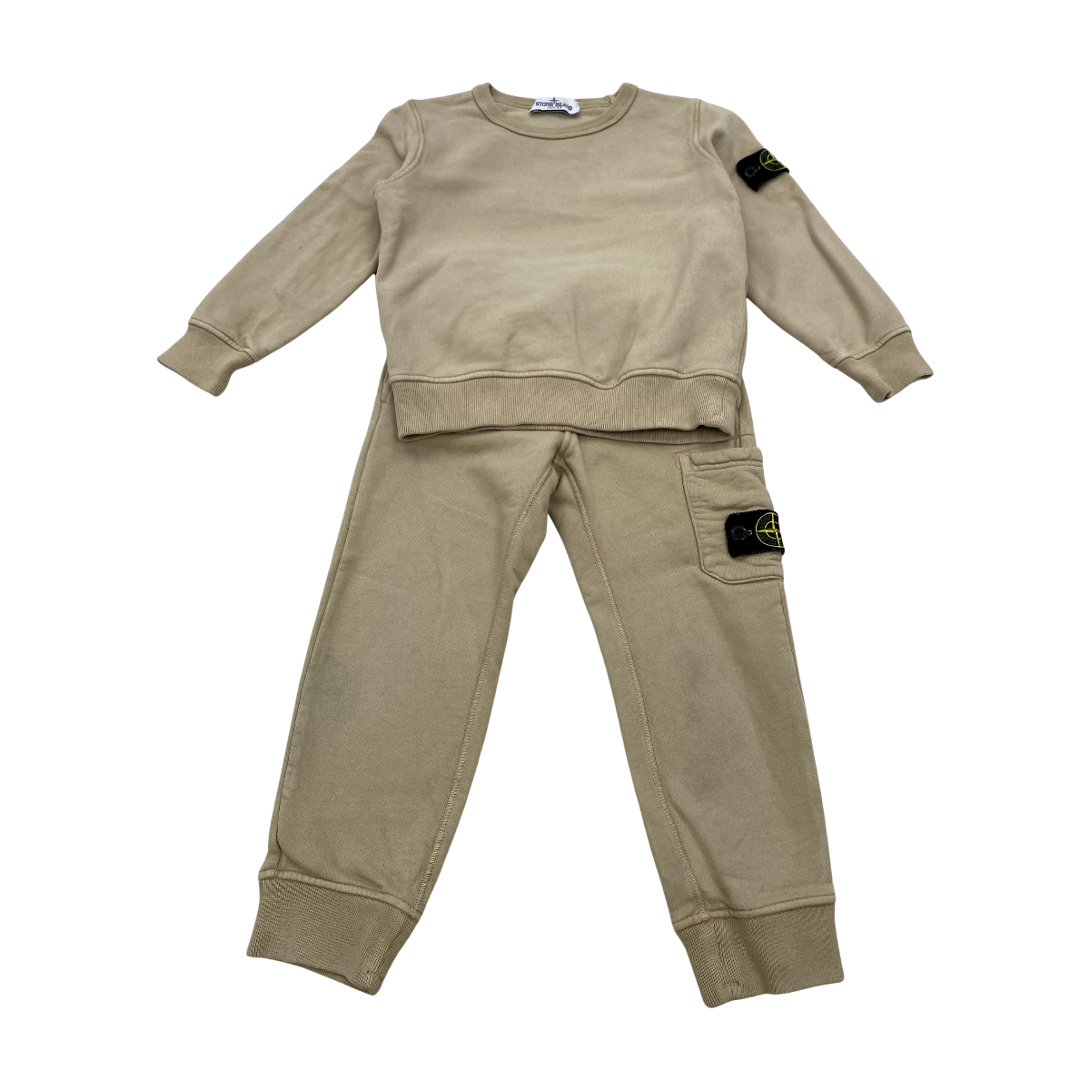 STONE ISLAND - ENSEMBLE - BEIGE - 4 ANS