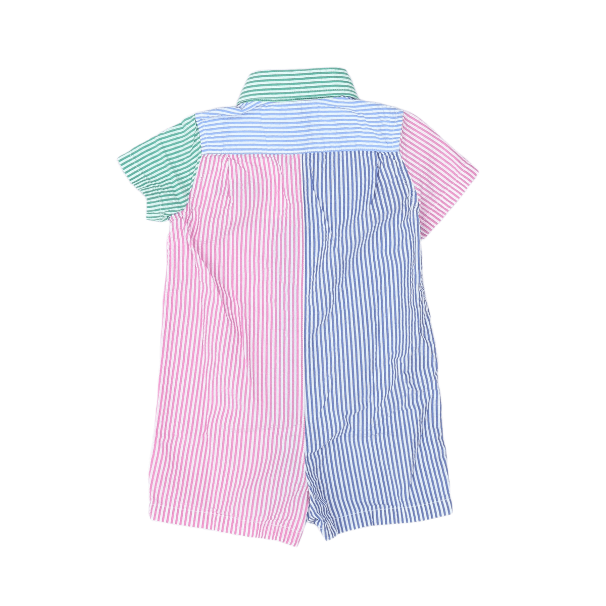 RALPH LAUREN - COMBISHORT - BLANC, MULTICOLORE - 6 MOIS