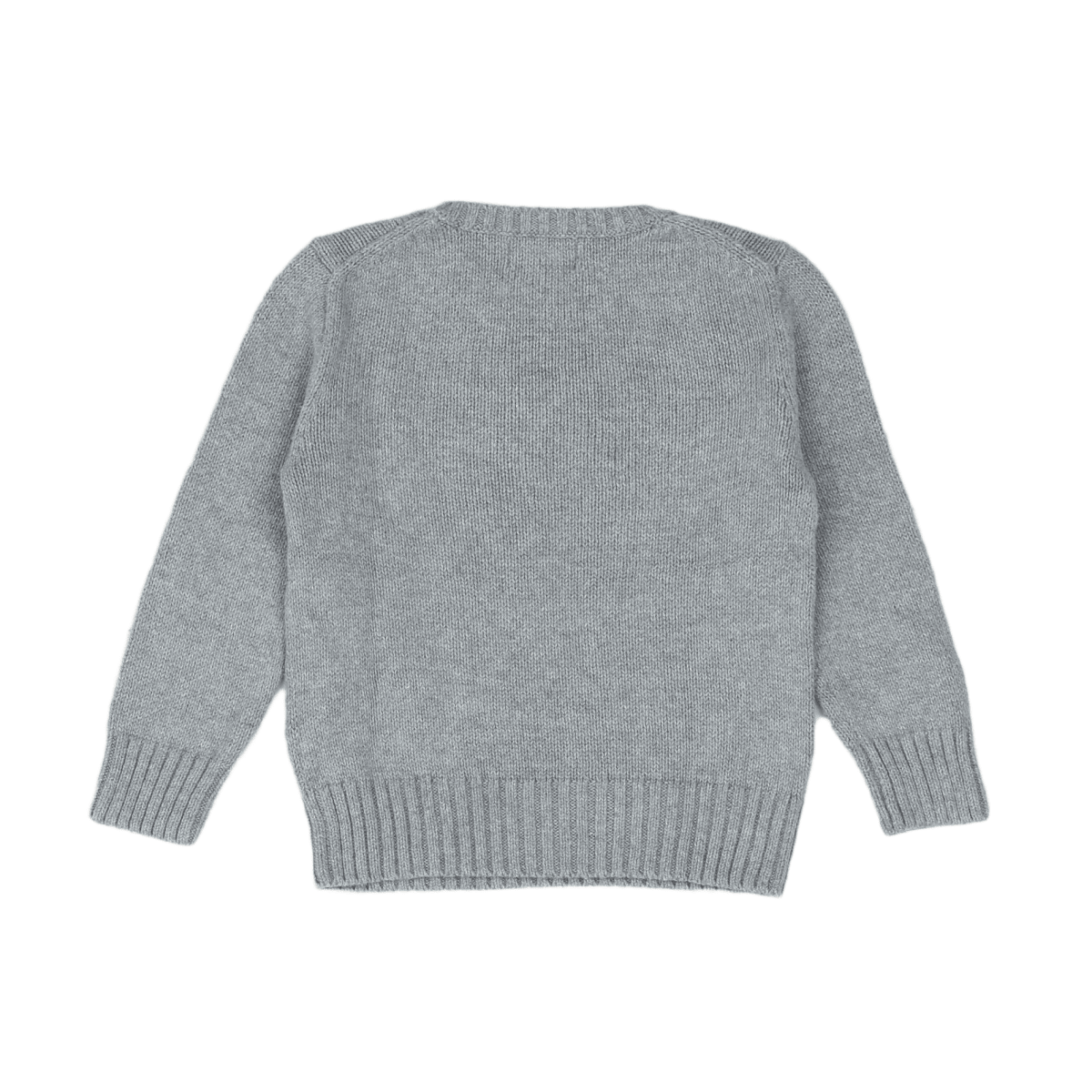 RALPH LAUREN - PULL - GRIS - 3 ANS