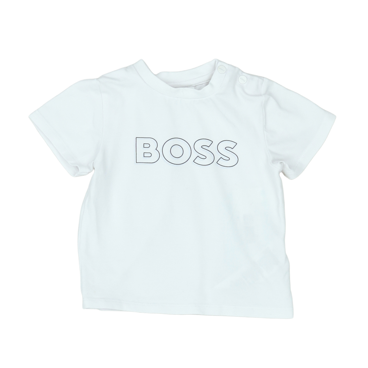 HUGO BOSS - T-SHIRT - BLANC - 6 MOIS