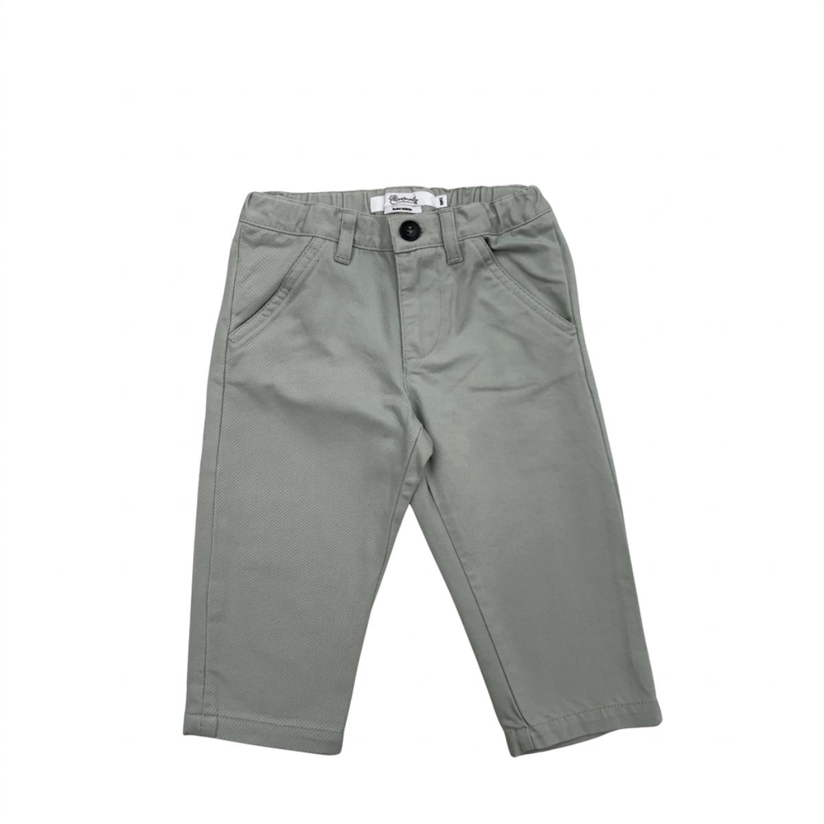 BONPOINT - PANTALON - VERT - 18 MOIS