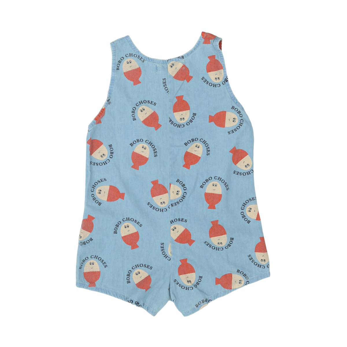 BOBO CHOSES - COMBISHORT - BLEU, ROUGE - 12 MOIS
