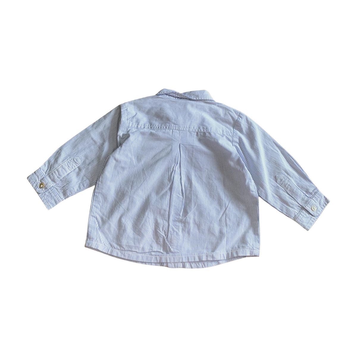 JACADI - CHEMISE - BLEU, BLANC - 6 MOIS
