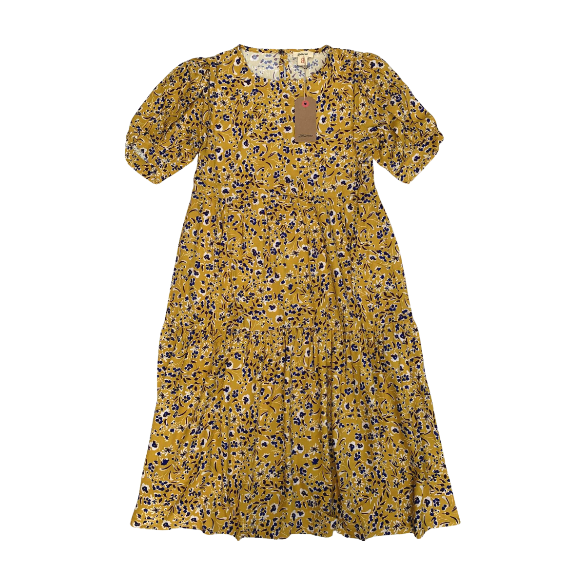 BELLEROSE - ROBE - ORANGE - 8 ANS