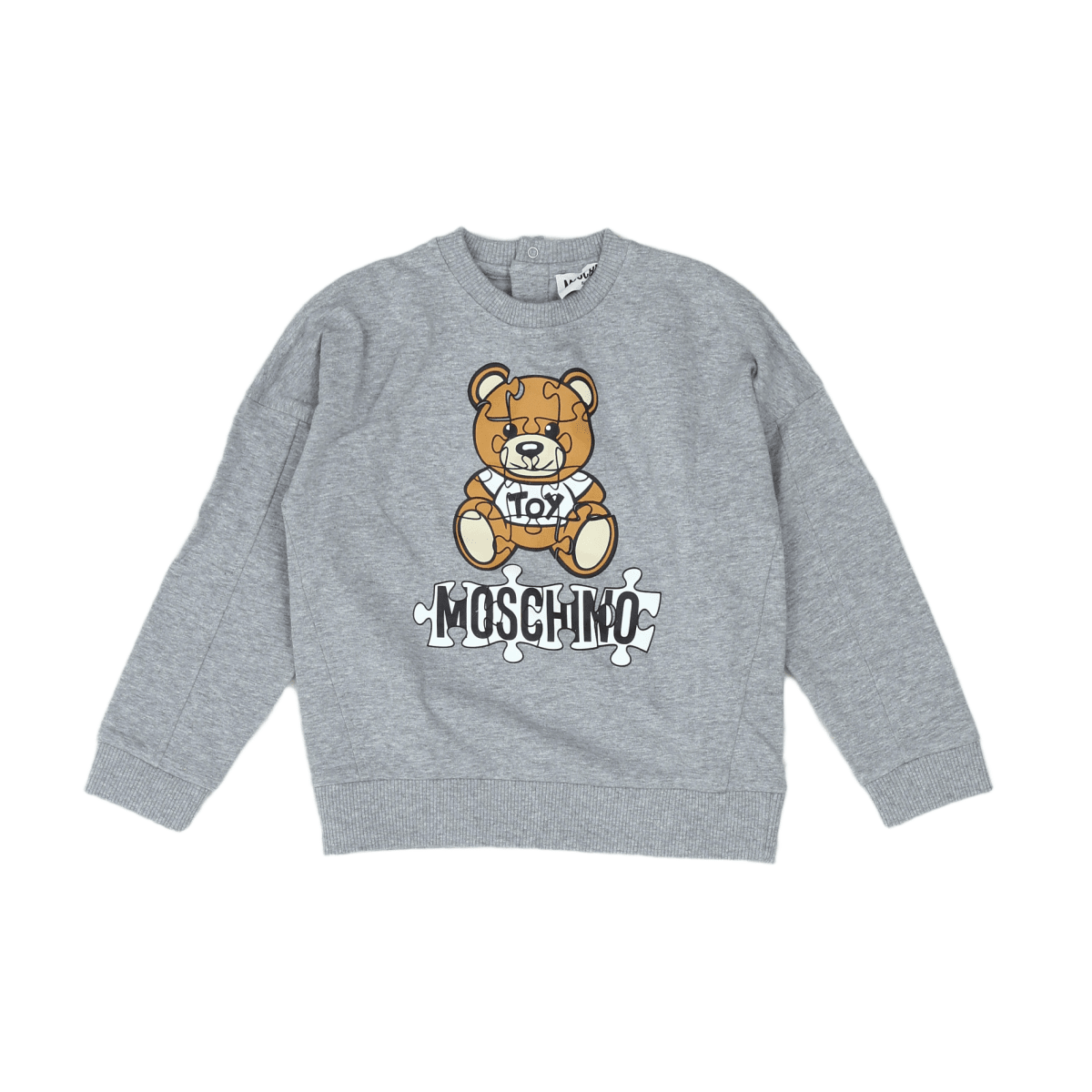 MOSCHINO - SWEATSHIRT - GRAY - 3 YEARS
