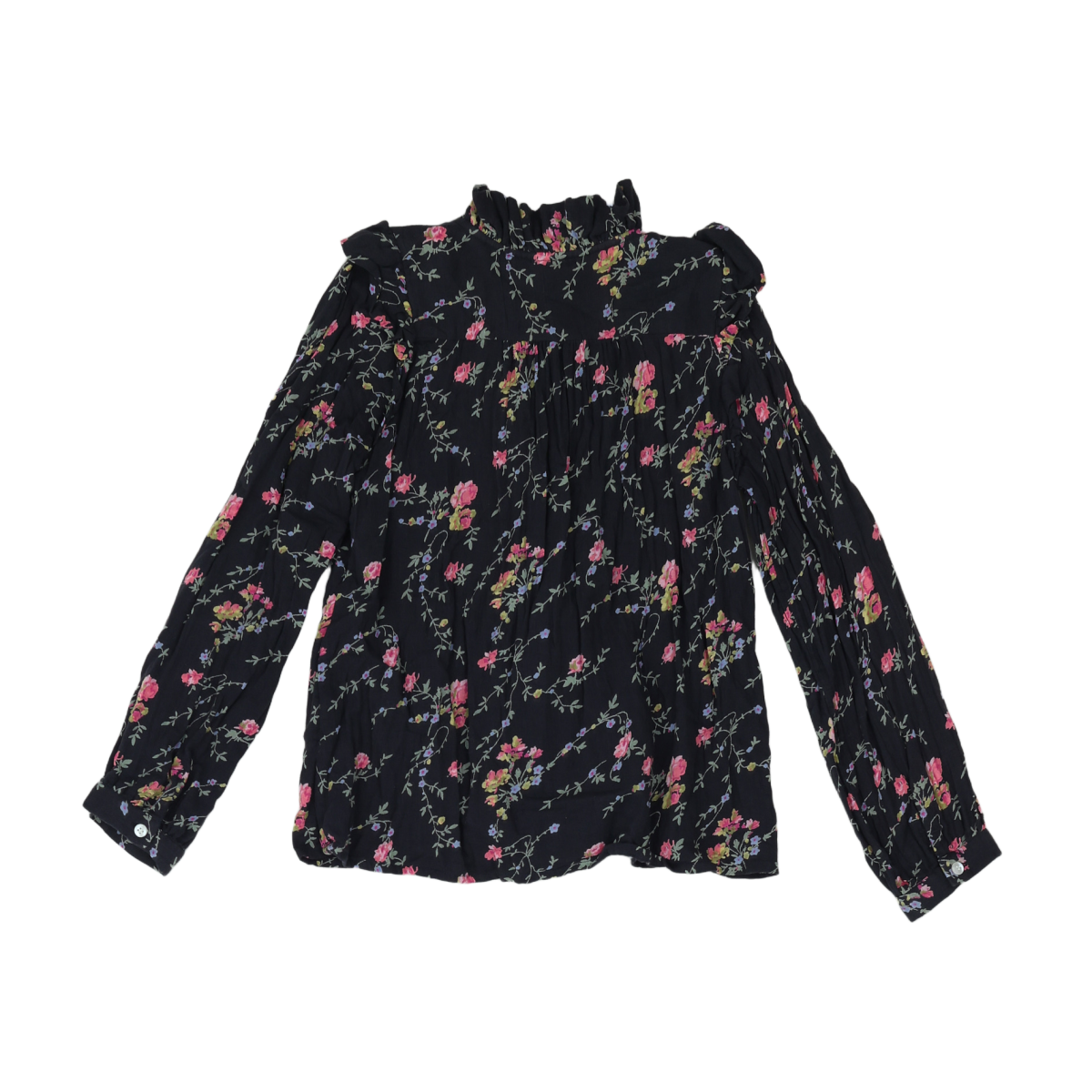 BONTON - BLOUSE - NOIR, MULTICOLORE - 10 ANS