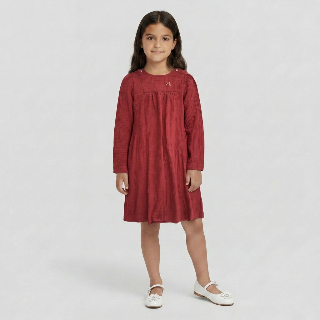 RISU RISU - ROBE - ROUGE - 10 ANS