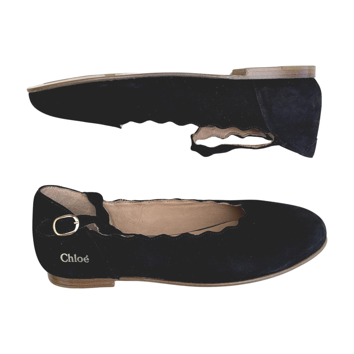CHLOÉ - BALLERINES - NOIR -  34