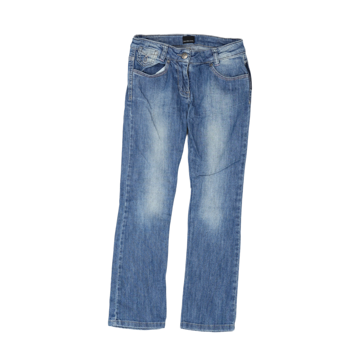 CALVIN KLEIN - PANTALON - BLEU - 8 ANS