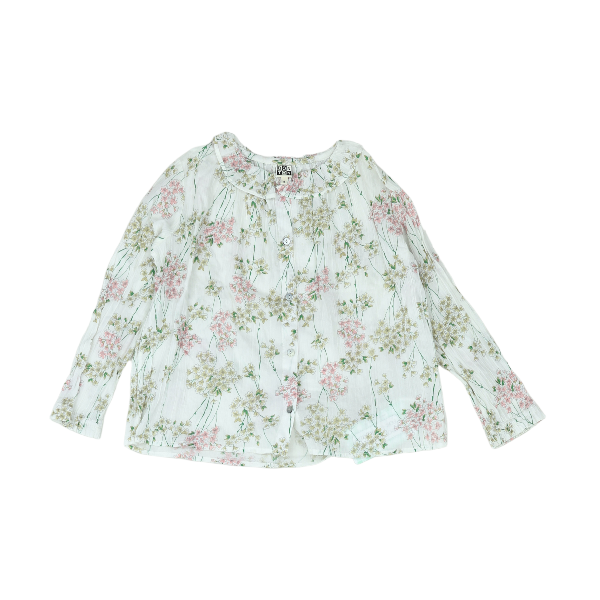 BONTON - BLOUSE - BLANC, MULTICOLORE - 8 ANS