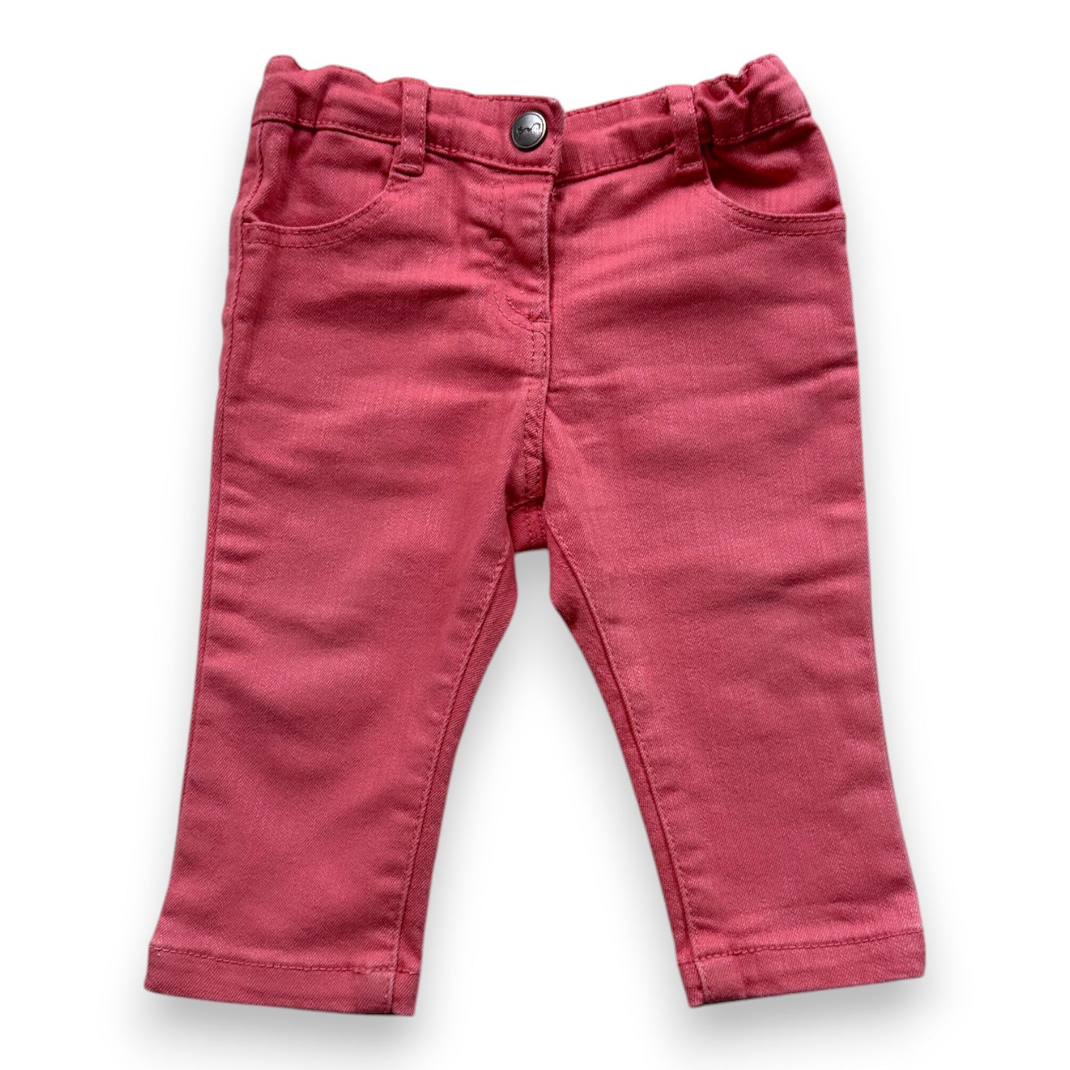 CYRILLUS - PANTS - PINK - 9 MONTHS