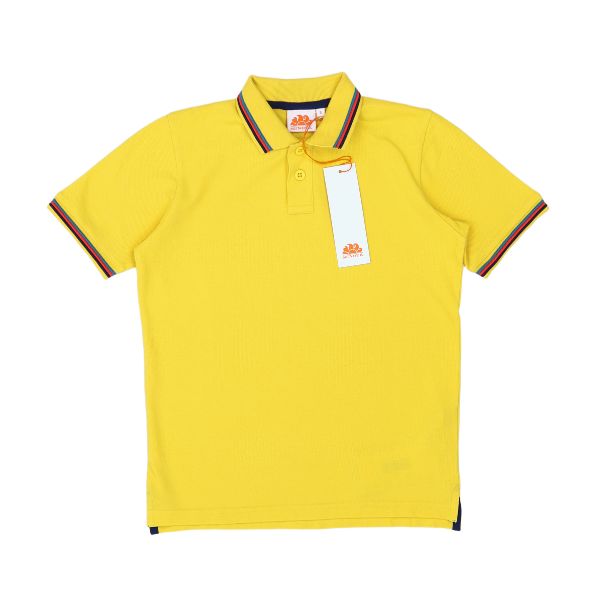 SUNDEK - POLO - JAUNE - 8 ANS