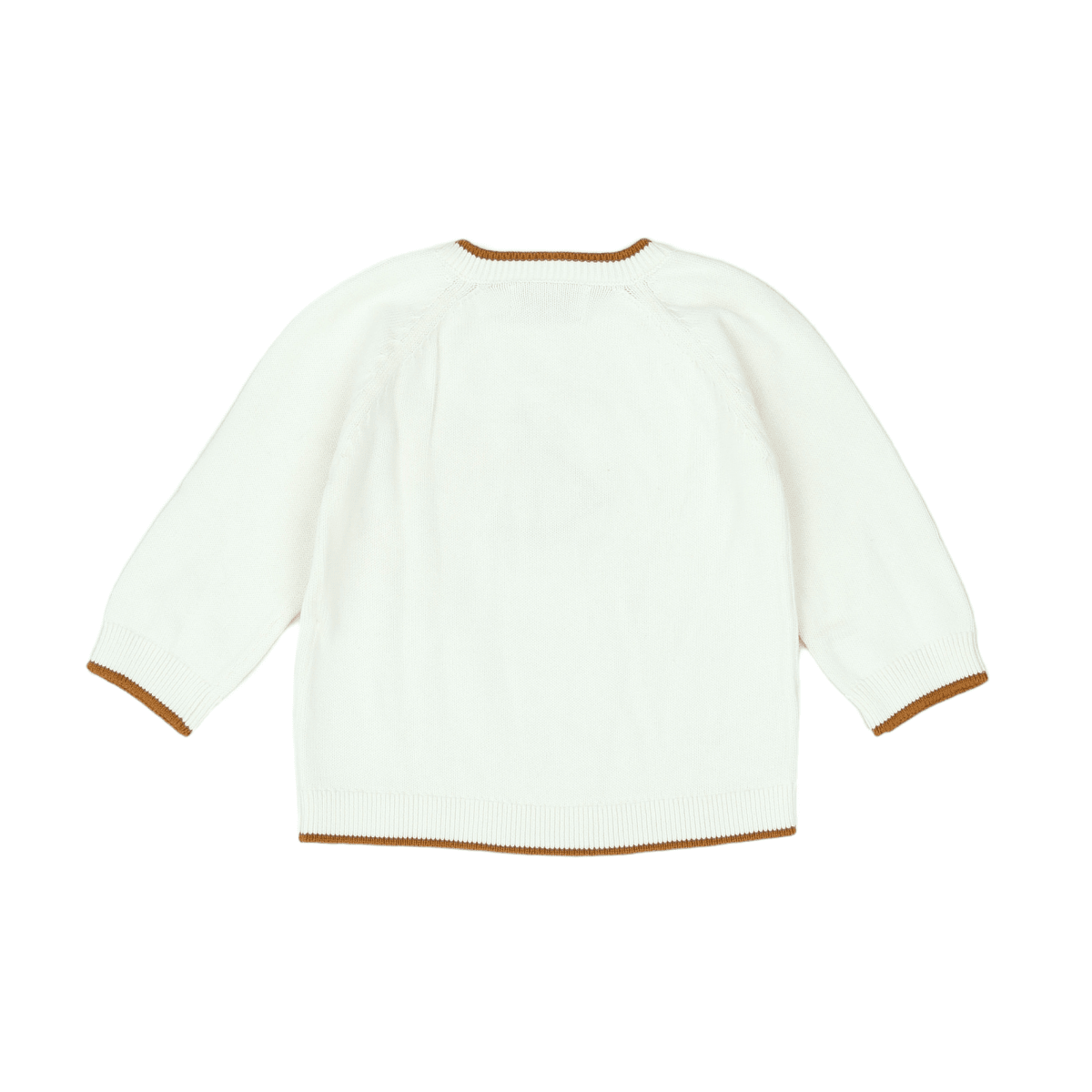 CYRILLUS - SWEATER - WHITE - 6 MONTHS