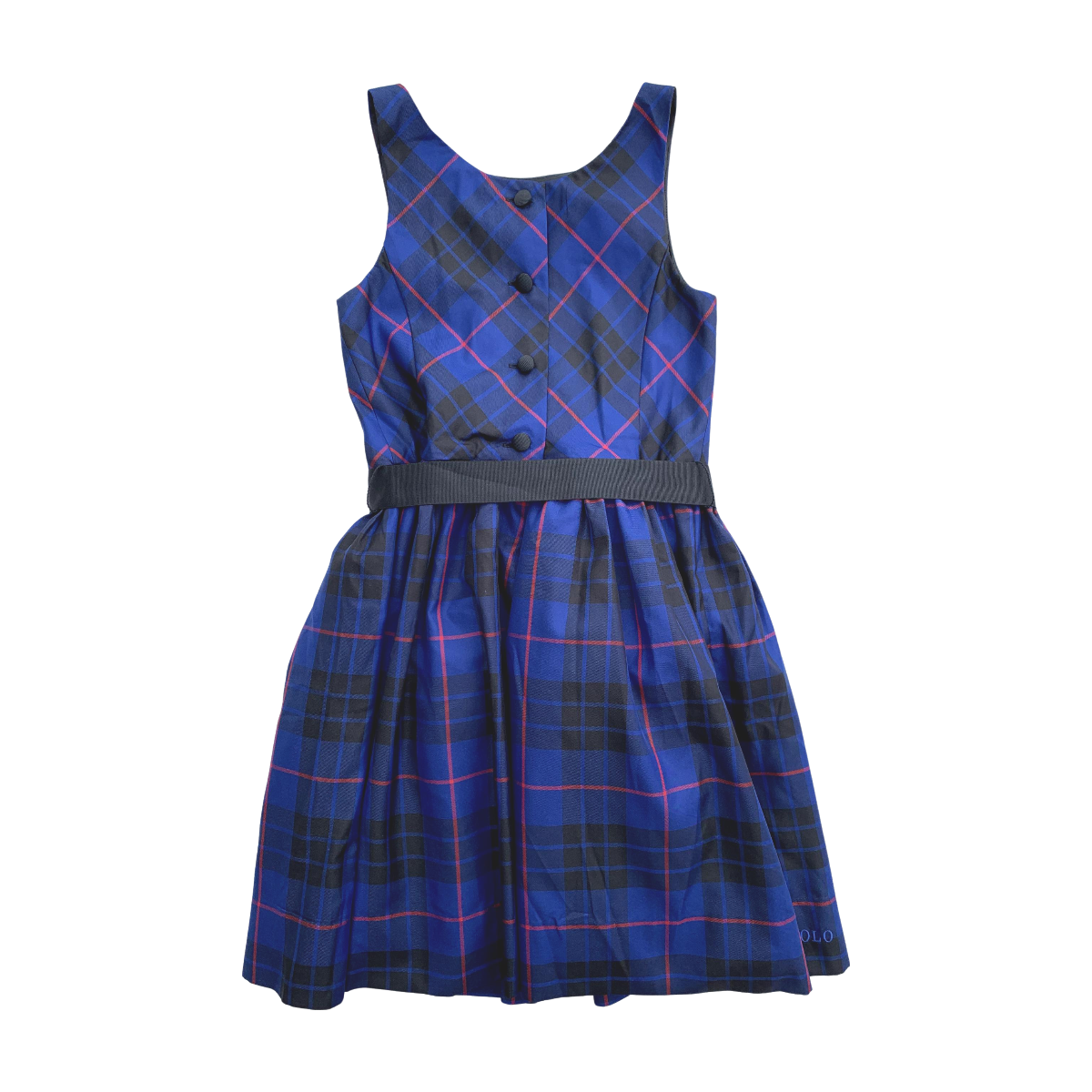 RALPH LAUREN - ROBE - BLEU - 8 ANS