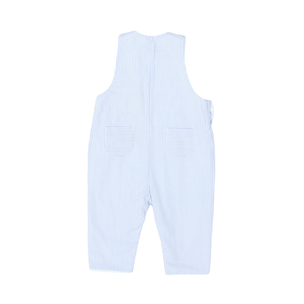 CYRILLUS - OVERALLS - BLAU, WEIß - 6 MONATE
