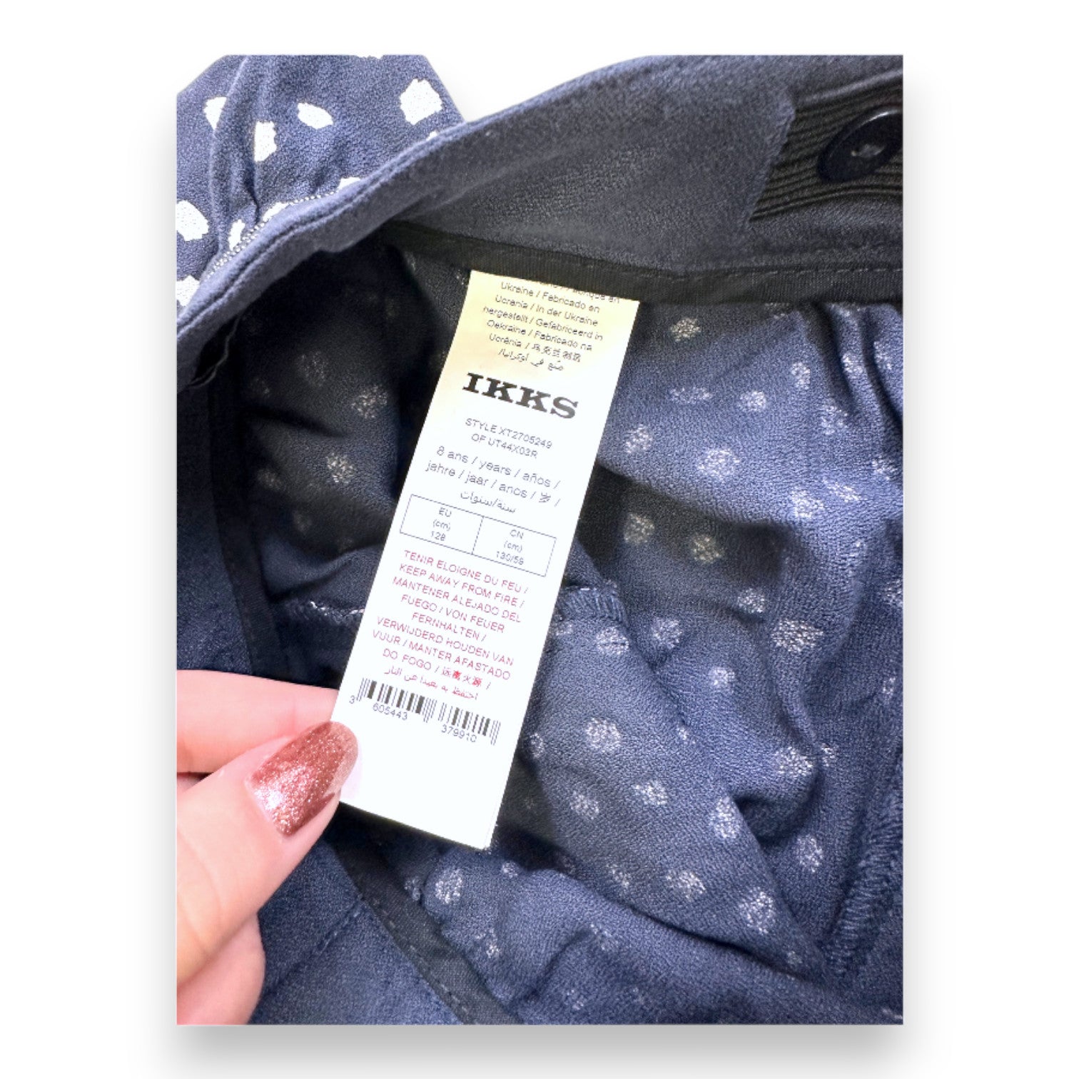 IKKS - BLAUER ROCK - 8 JAHRE