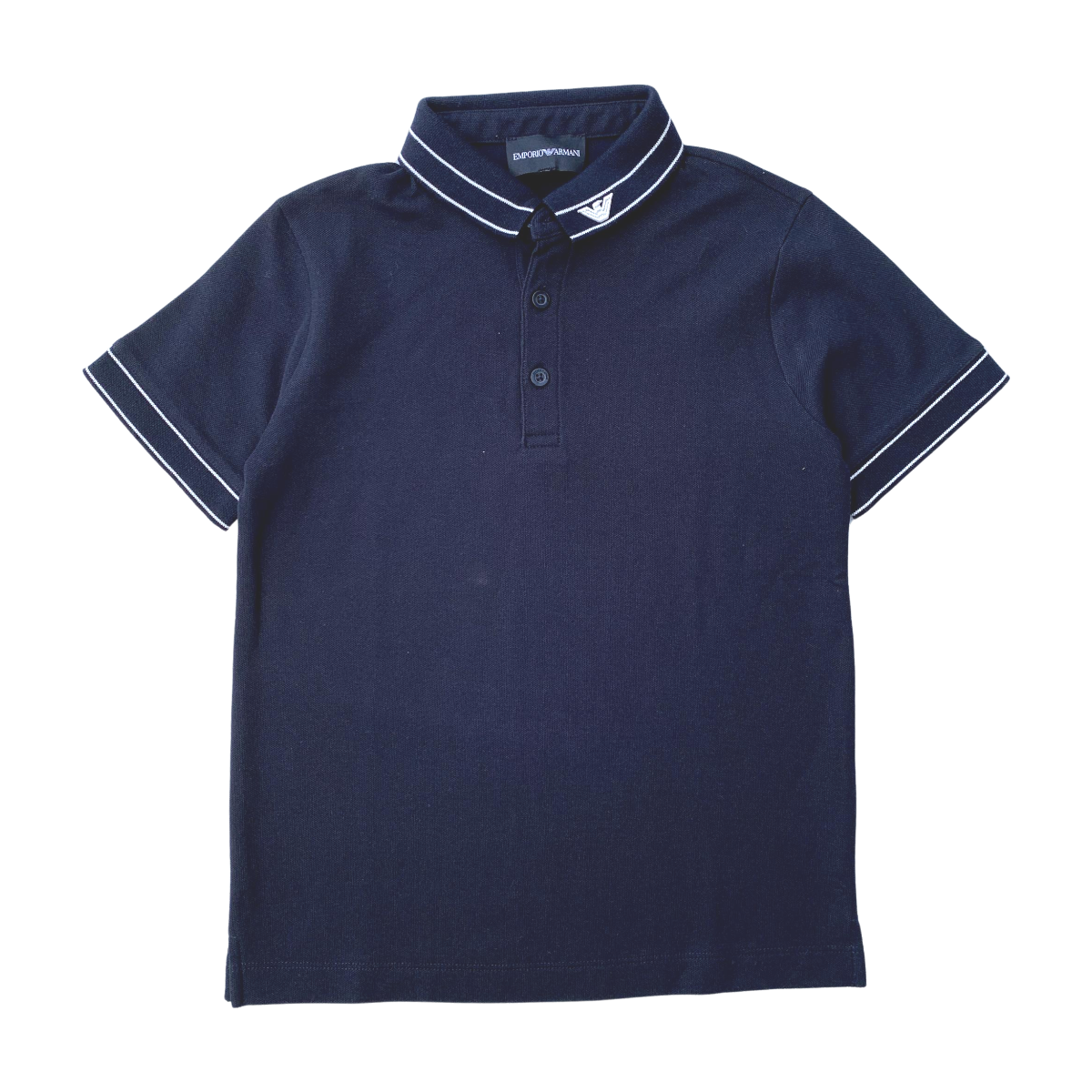 ARMANI - POLO - NOIR - 8 ANS