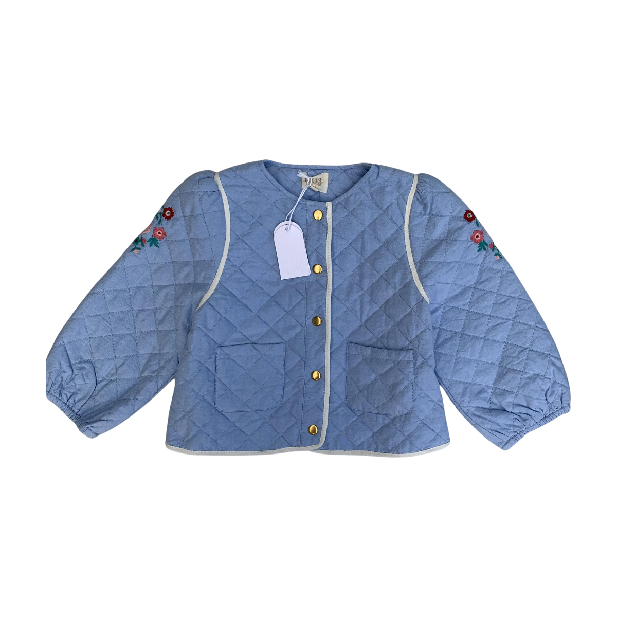 LOUISE MISHA - VESTE - BLEU - 8 ANS