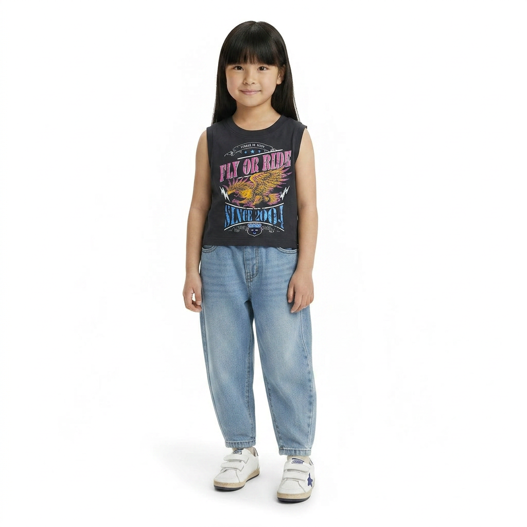 FINGER - DÉBARDEUR - GRIS - 6 ANS
