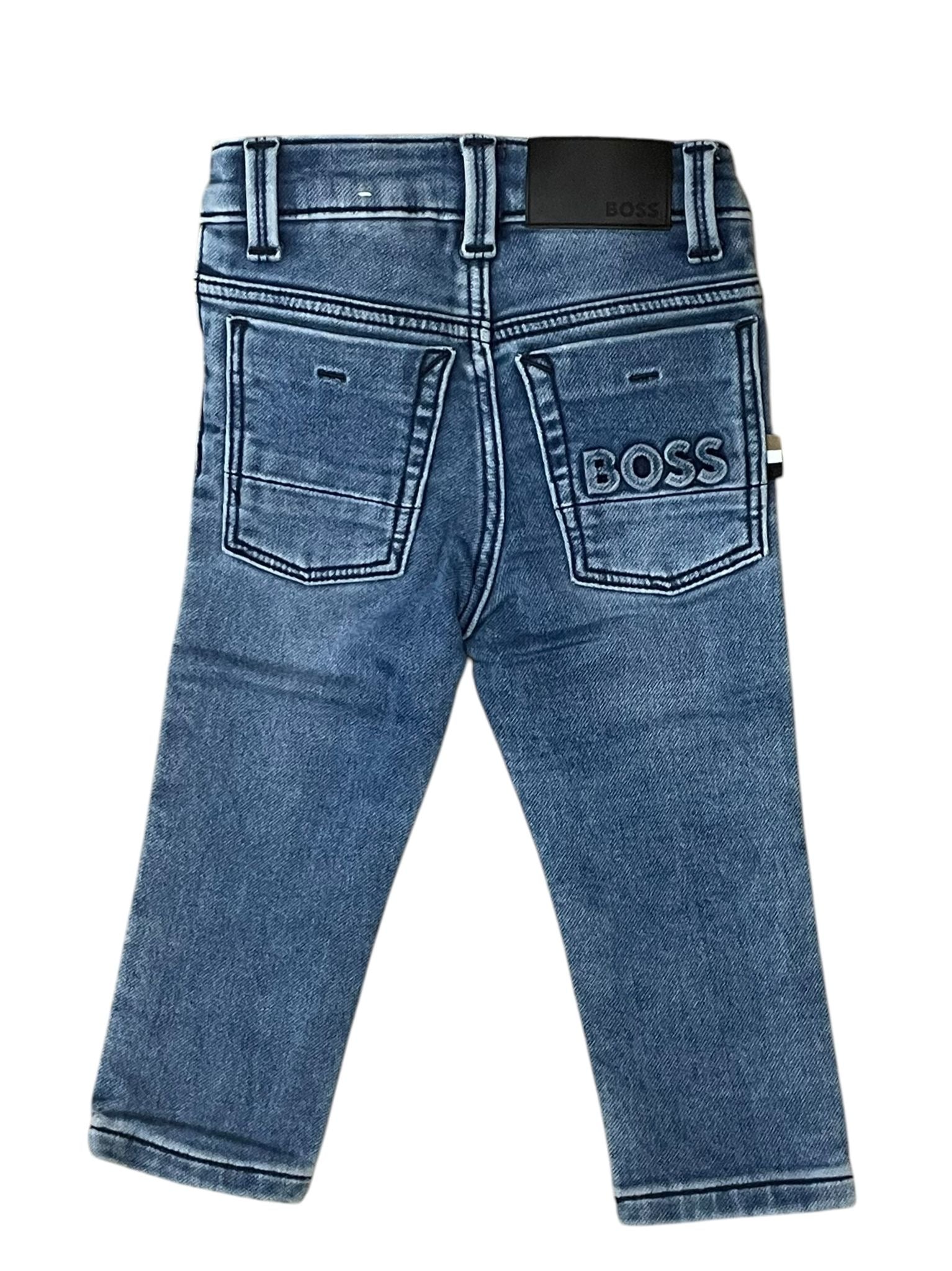 HUGO BOSS - Jean bleu - 18 mois