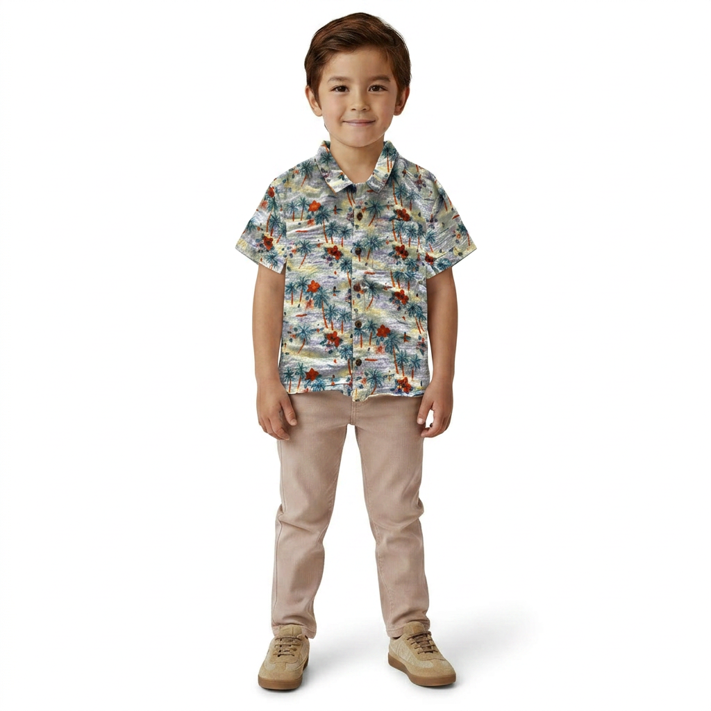 BONTON - CHEMISE - BLEU - 6 ANS