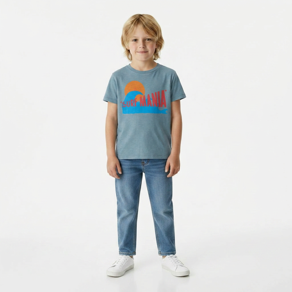 HARTFORD - T-SHIRT - GRIS - 6 ANS