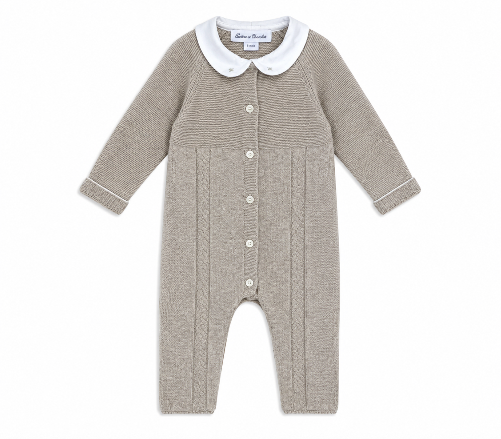 TARTINE & CHOCOLAT - COMBINAISON - BEIGE - 6 MOIS