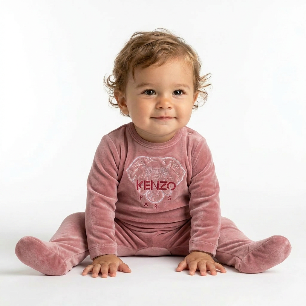 KENZO - PYJAMA - ROSE - 9 MOIS