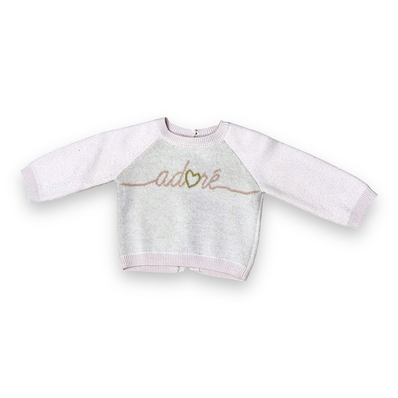 BONTON - „I love it“-Pullover - 6 Monate
