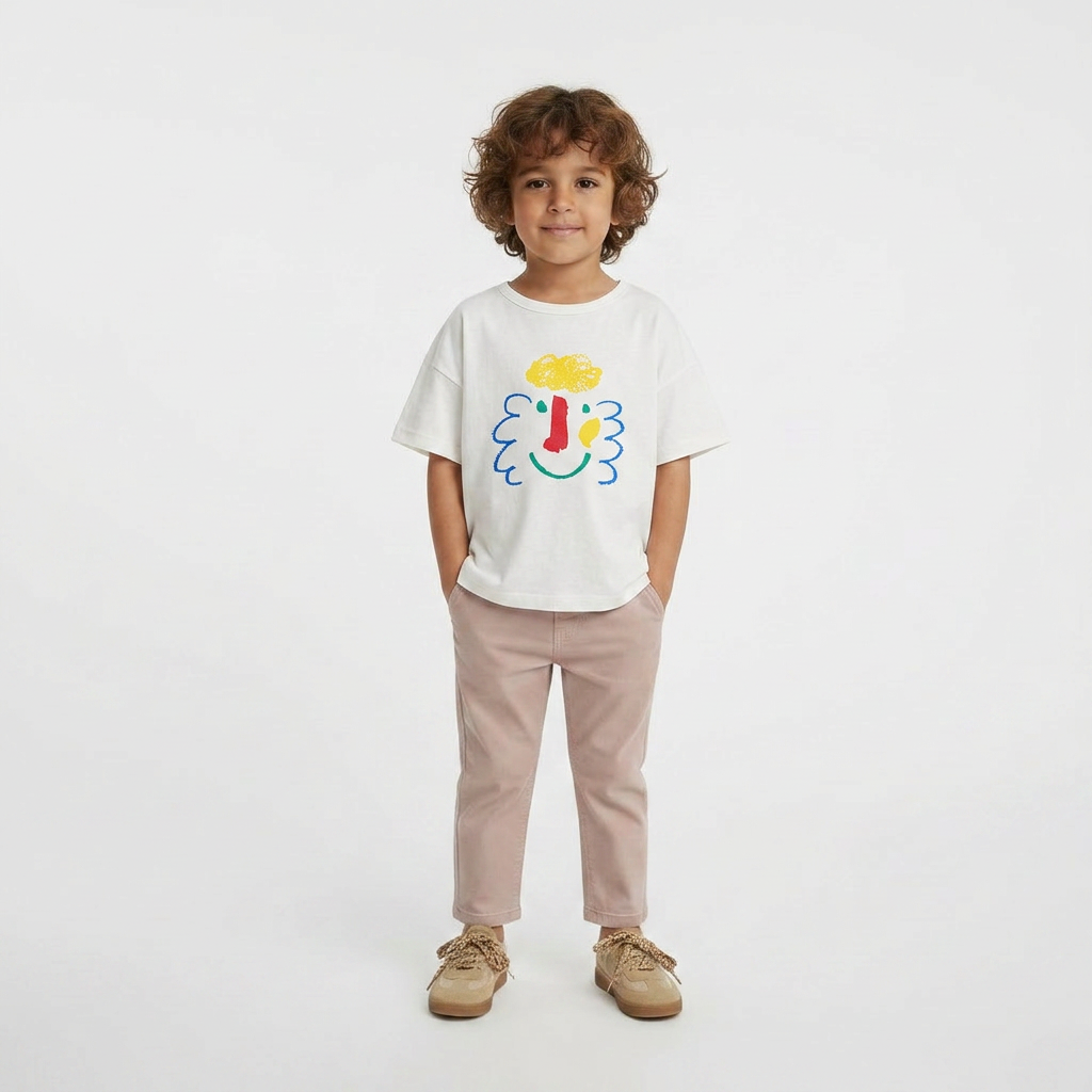 BOBO CHOSES - T-SHIRT - BEIGE, MULTICOLORE - 24 MOIS