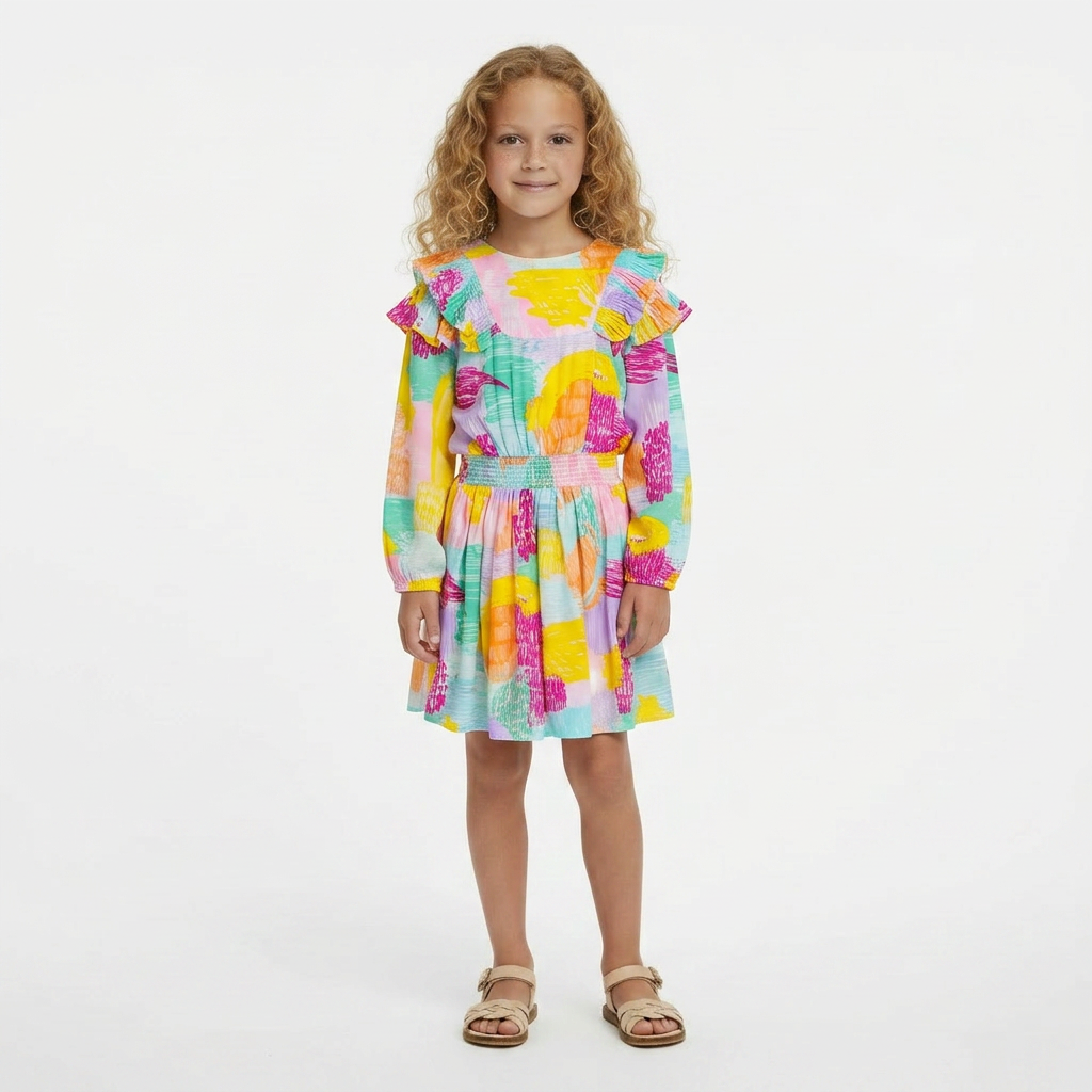 STELLA MCCARTNEY - ROBE - MULTICOLORE - 6 ANS