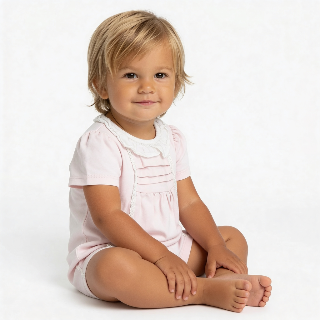 LA CHATELAINE - BARBOTEUSE - ROSE - 3 MOIS